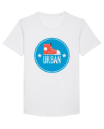 Urban Tricou mânecă scurtă guler larg Bărbat Skater