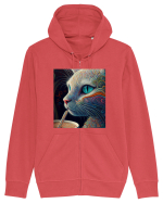 DIGITAL ART 23 Hanorac cu fermoar Unisex Connector