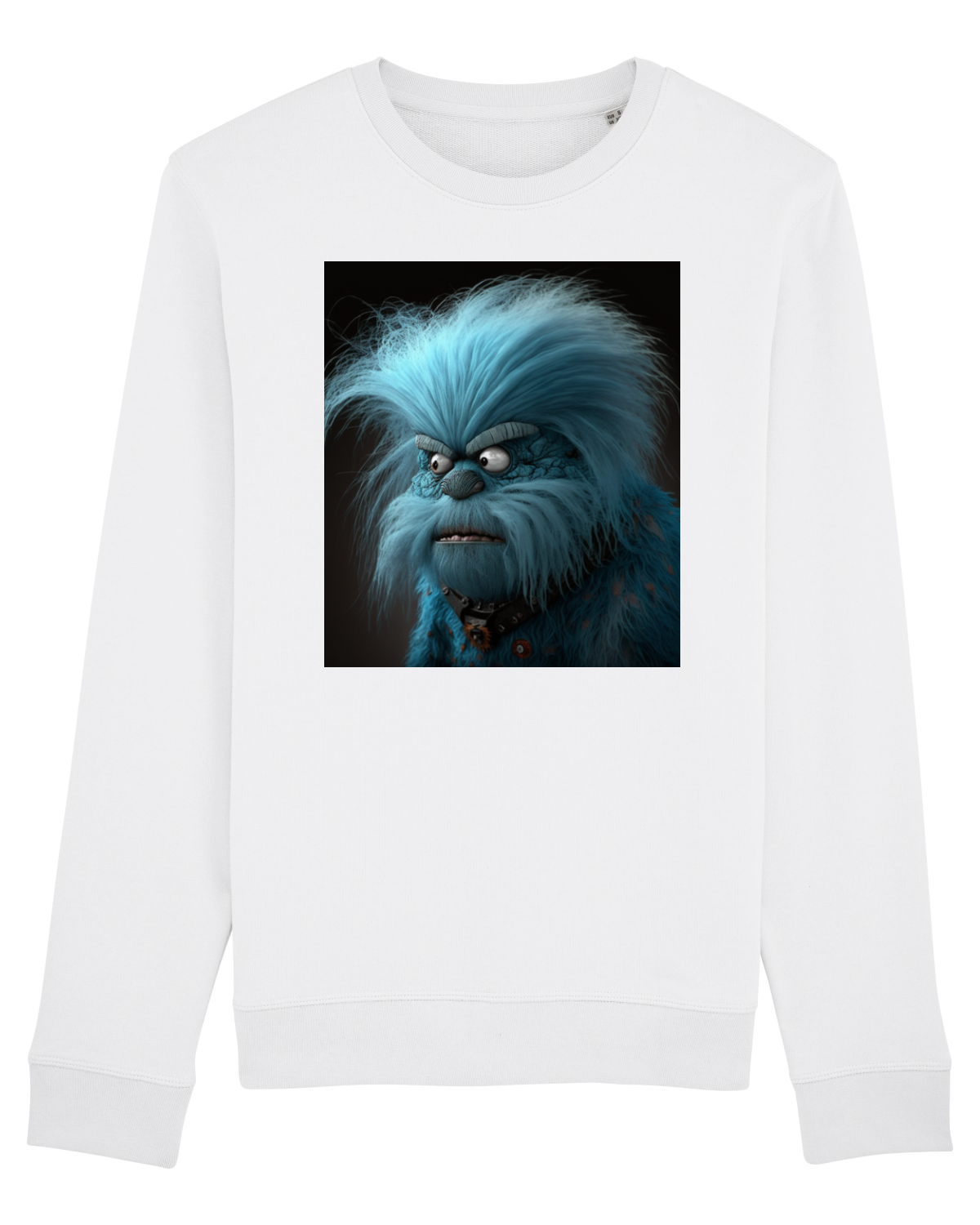 Bluză mânecă lungă Unisex Rise White