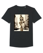 DIGITAL ART 27 Tricou mânecă scurtă guler larg Bărbat Skater