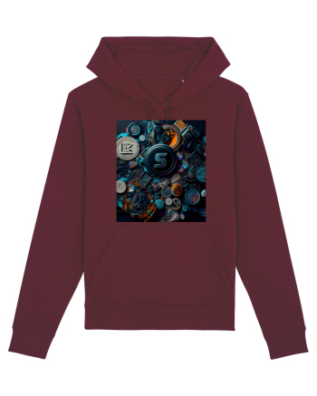 DIGITAL ART 28 Burgundy