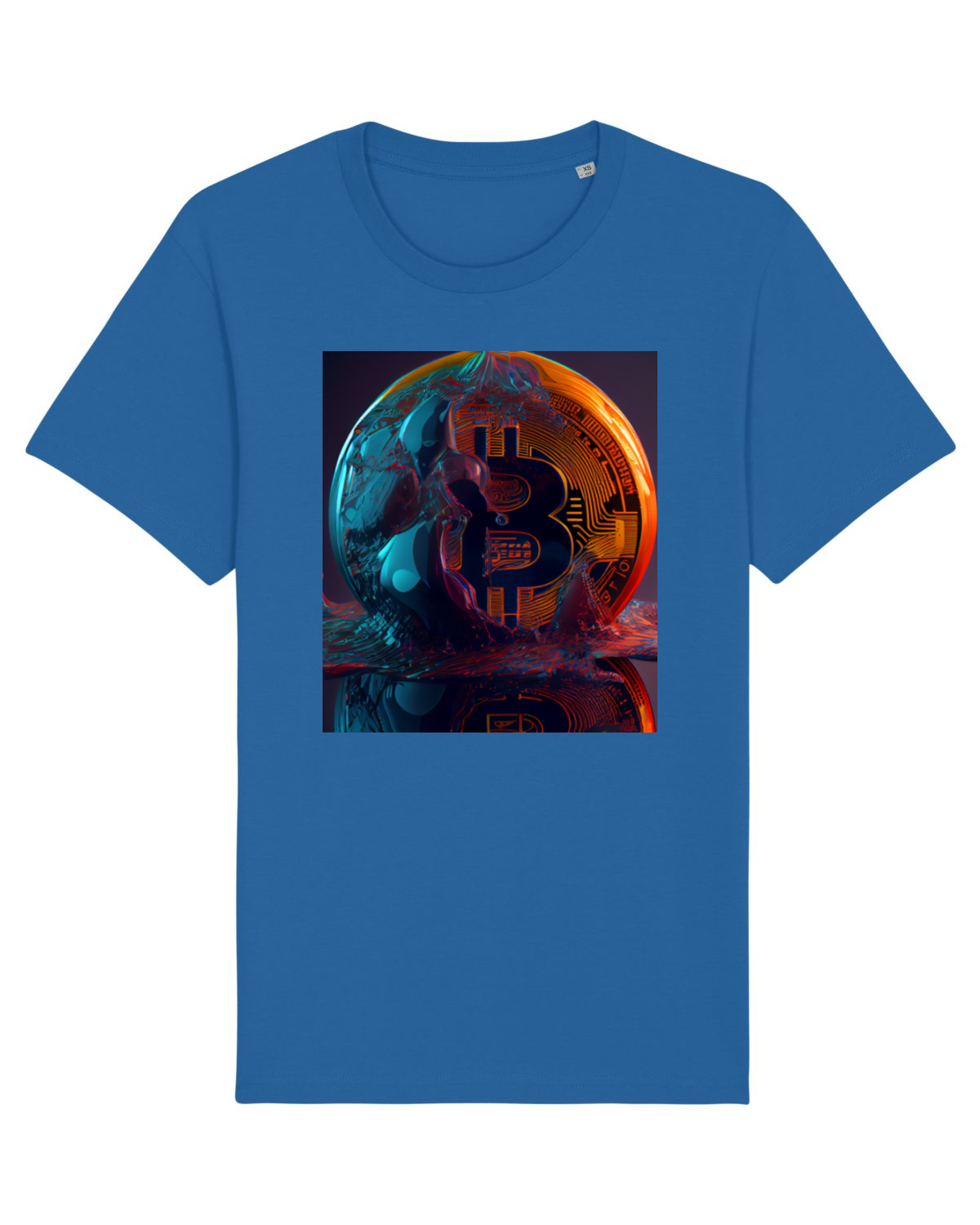 Tricou mânecă scurtă Unisex Rocker Royal Blue