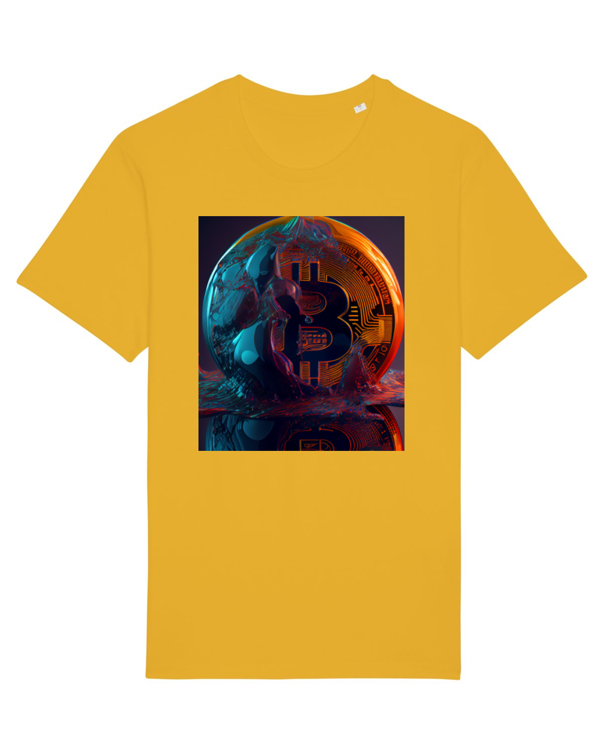 Tricou mânecă scurtă Unisex Rocker Spectra Yellow