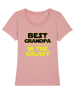 Best grandpain the galaxy Tricou mânecă scurtă guler larg fitted Damă Expresser