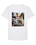 DIGITAL ART 33 Tricou mânecă scurtă guler larg Bărbat Skater