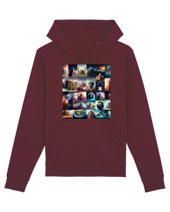 DIGITAL ART 34 Burgundy