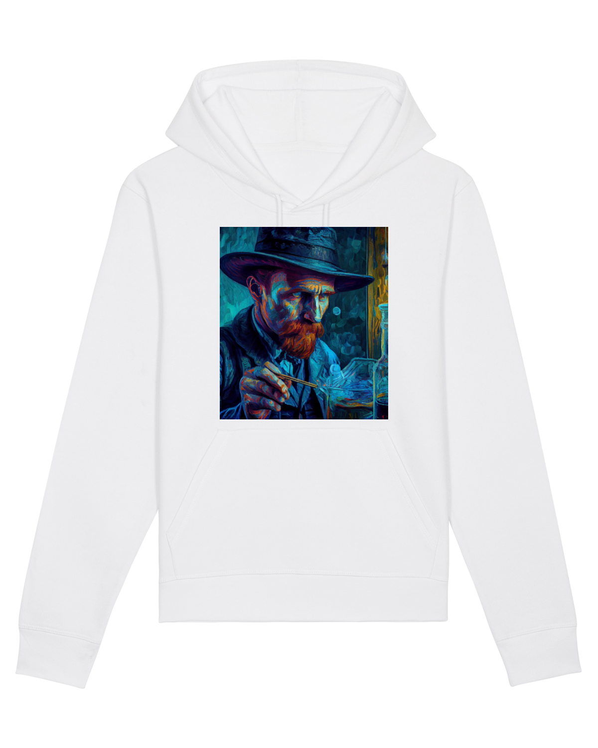Hanorac Unisex Drummer White