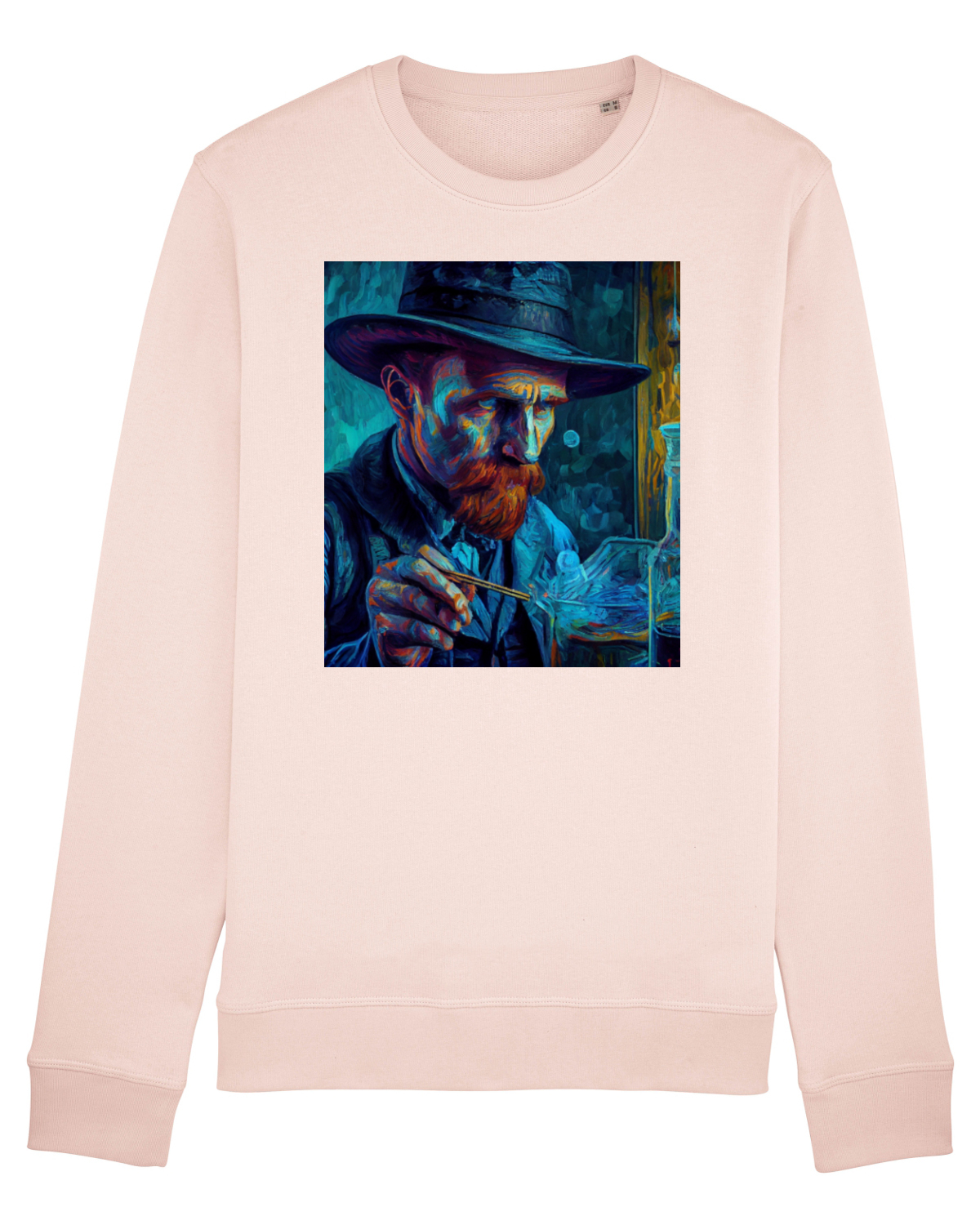 Bluză mânecă lungă Unisex Rise Candy Pink