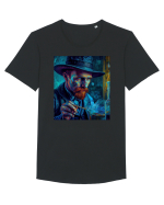 DIGITAL ART 35 Tricou mânecă scurtă guler larg Bărbat Skater