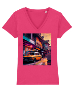 DIGITAL ART 36 Tricou mânecă scurtă guler V Damă Evoker