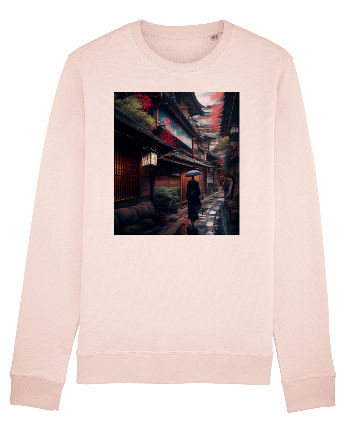 Bluză mânecă lungă Unisex Rise Candy Pink