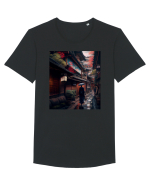 DIGITAL ART 37 Tricou mânecă scurtă guler larg Bărbat Skater