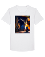 DIGITAL ART 38  Tricou mânecă scurtă guler larg Bărbat Skater
