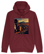 DIGITAL ART 39 Hanorac cu fermoar Unisex Connector