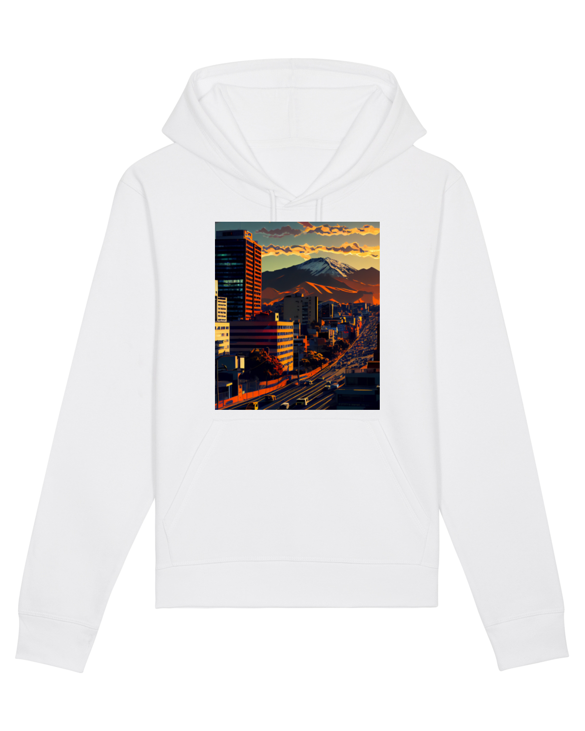 Hanorac Unisex Drummer White