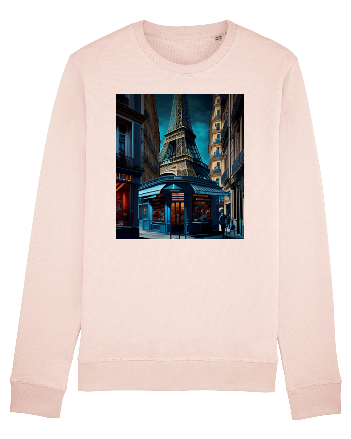 Bluză mânecă lungă Unisex Rise Candy Pink