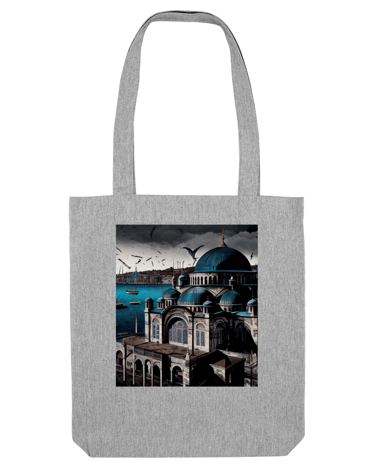 Sacoșă textilă Heather Grey
