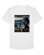 DIGITAL ART 41 Tricou mânecă scurtă guler larg Bărbat Skater