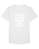 PI DAY Tricou mânecă scurtă guler larg Bărbat Skater