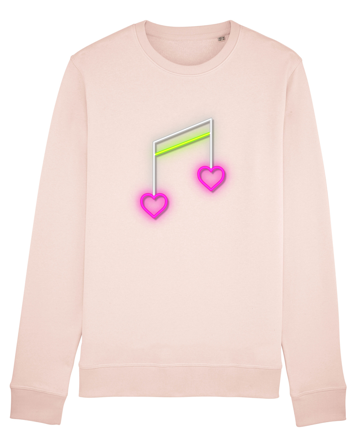Bluză mânecă lungă Unisex Rise Candy Pink