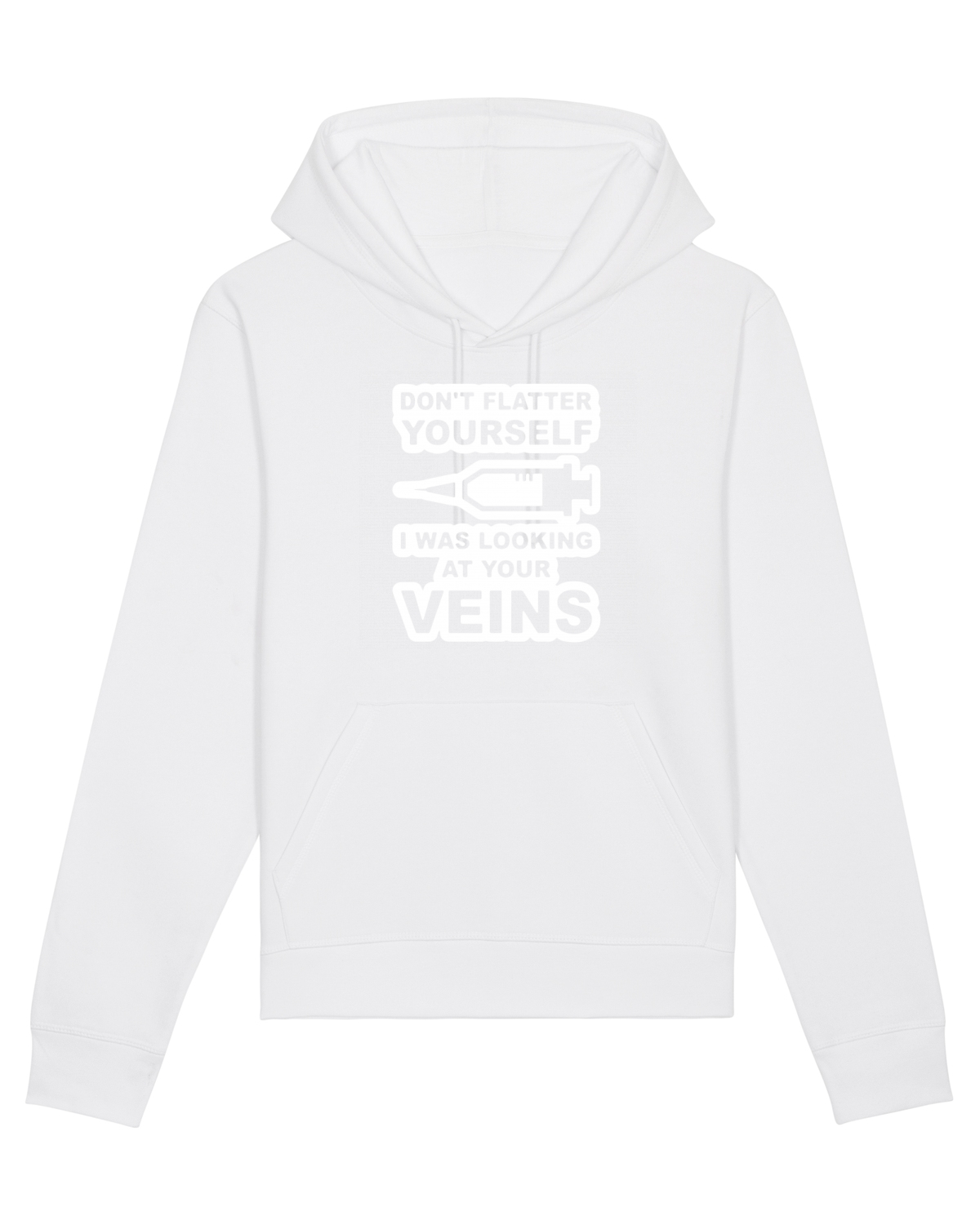 Hanorac Unisex Drummer White
