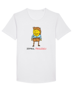 Domnul Pixulescu Tricou mânecă scurtă guler larg Bărbat Skater