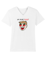 Am ochii ROȘII Tricou mânecă scurtă guler V Bărbat Presenter