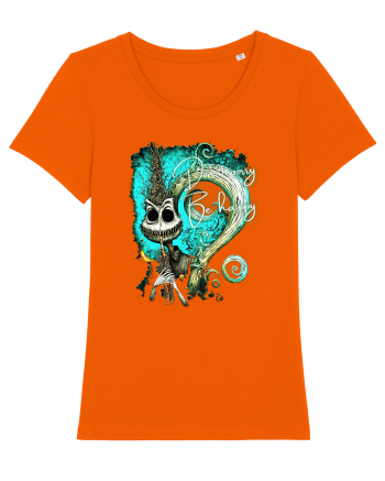 Don't worry Be Happy Bright Orange
