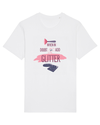 When In Doubt Just Add Glitter White