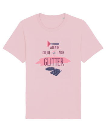 When In Doubt Just Add Glitter Cotton Pink