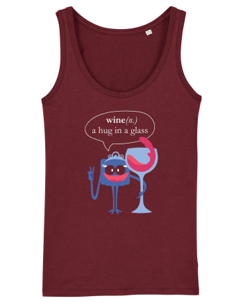 Wine, A Hug In A Glass Burgundy