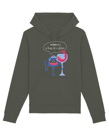 Wine, A Hug In A Glass Khaki