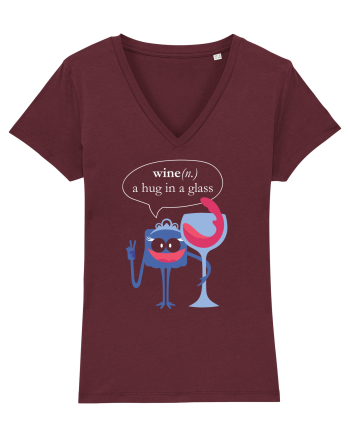 Wine, A Hug In A Glass Burgundy