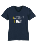 I grind I get Tricou mânecă scurtă guler V Bărbat Presenter