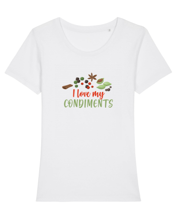 Love my condiments White