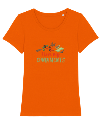 Love my condiments Bright Orange