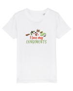 Love my condiments Tricou mânecă scurtă  Copii Mini Creator