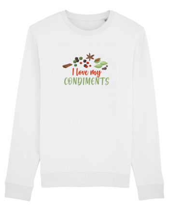 Love my condiments White