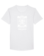 FIREFIGHTER Tricou mânecă scurtă guler larg Bărbat Skater