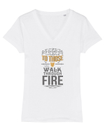 MEDAL OF HONOR Tricou mânecă scurtă guler V Damă Evoker