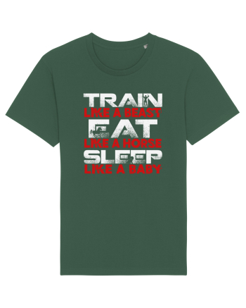 TRAIN EAT SLEEP Bottle Green