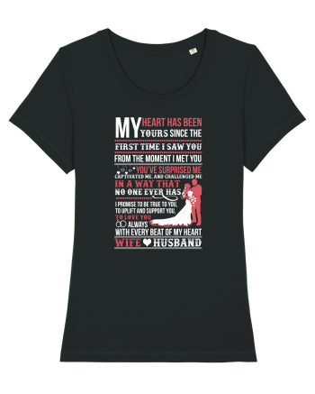 WIFE HUSBAND Black