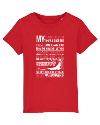 WIFE HUSBAND Red