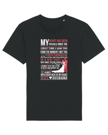 WIFE HUSBAND Black