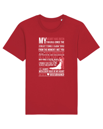 WIFE HUSBAND Red