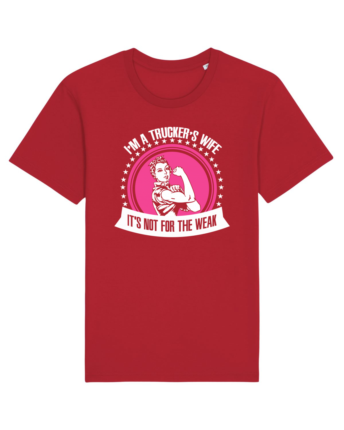 Tricou mânecă scurtă Unisex Rocker Red