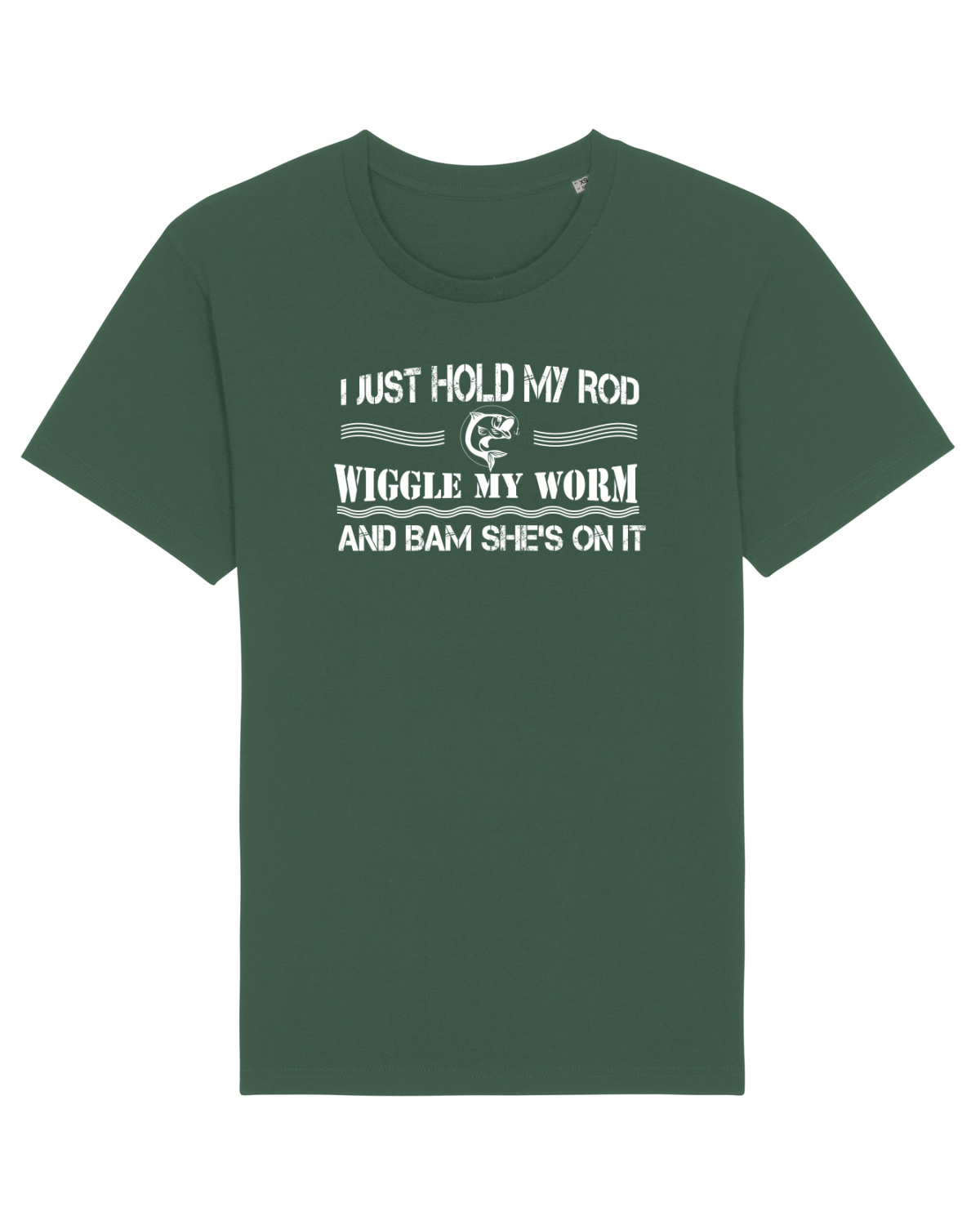 Tricou mânecă scurtă Unisex Rocker Bottle Green