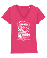 WIZARD GIRL Tricou mânecă scurtă guler V Damă Evoker