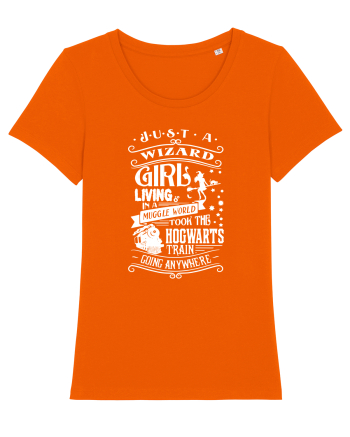 WIZARD GIRL Bright Orange