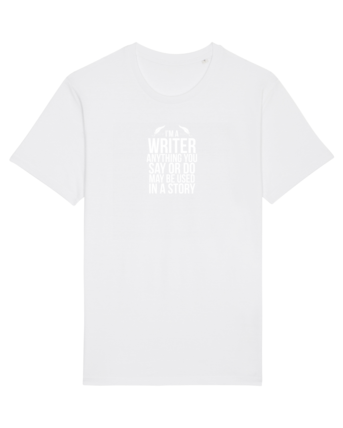 Tricou mânecă scurtă Unisex Rocker White
